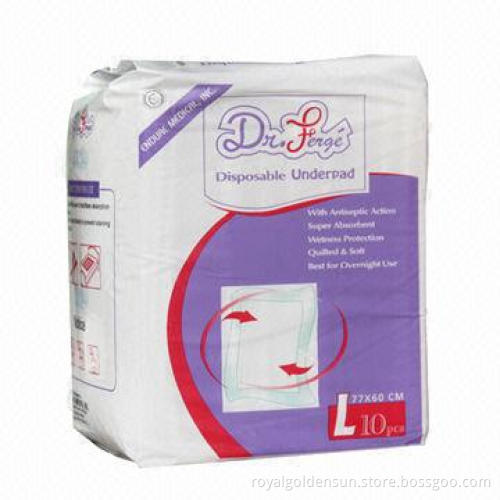 90*60cm disposable incontinence underpad